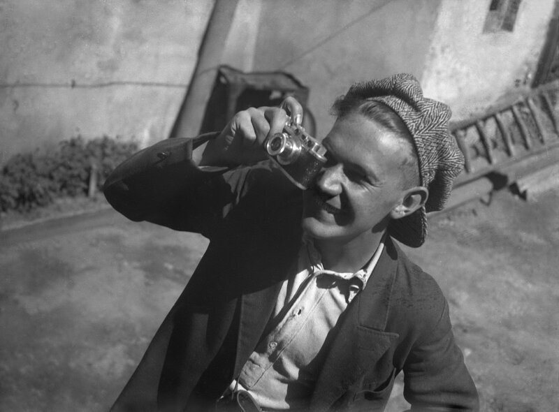 Евгений Халдей — советский фотограф, военный фотокорреспондент., 1935 год