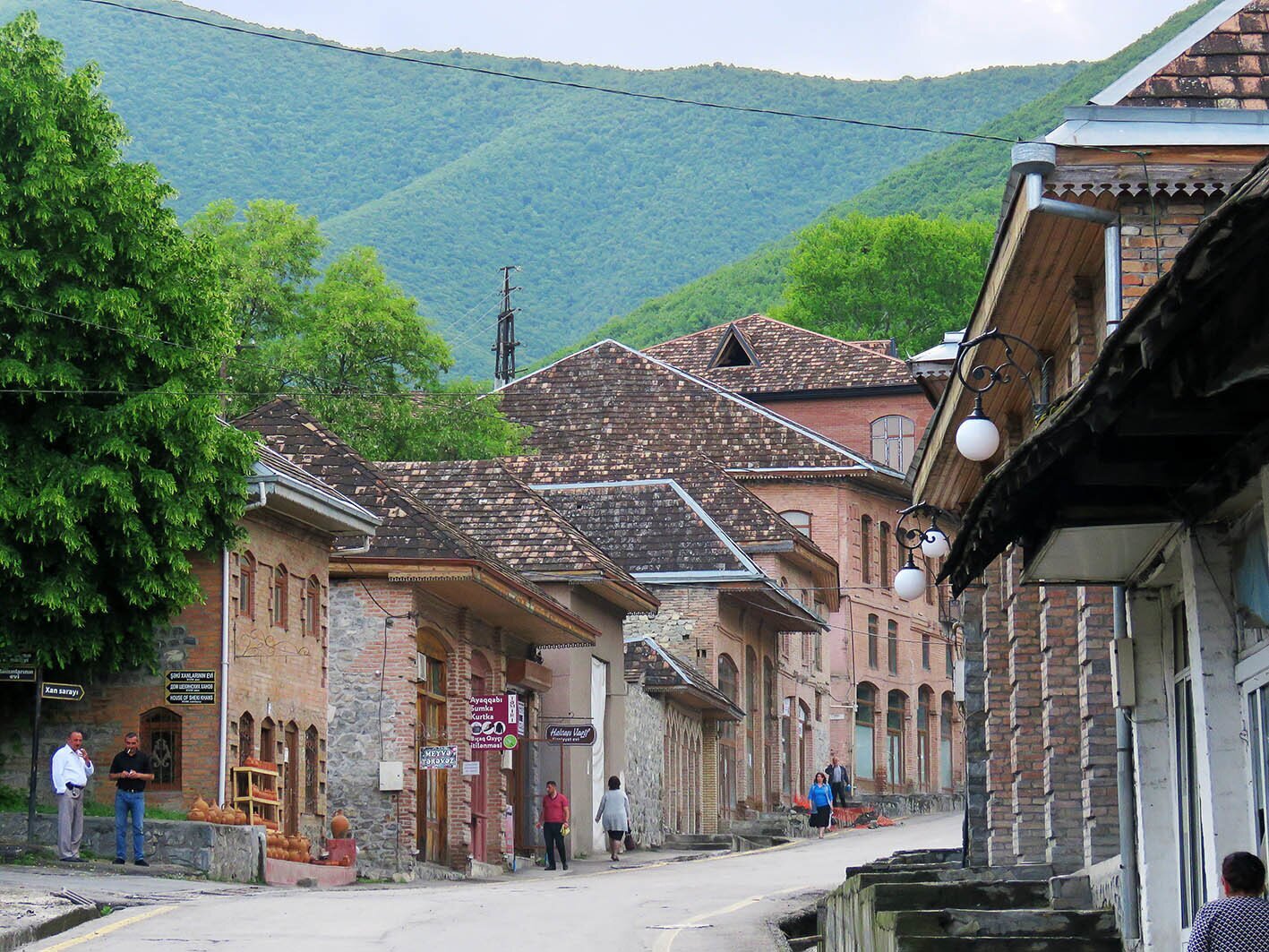 Город шеки в азербайджане фото