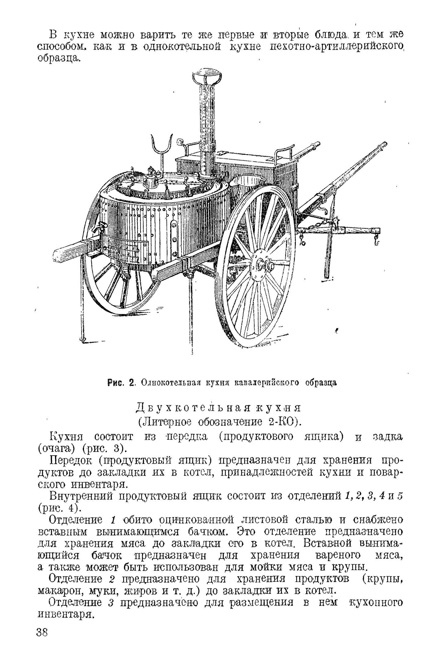 Устройство полевой кухни