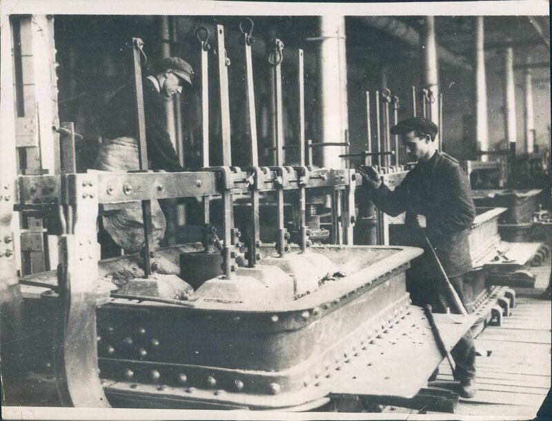 1932 год. Ленинградский алюминиевый завод.
