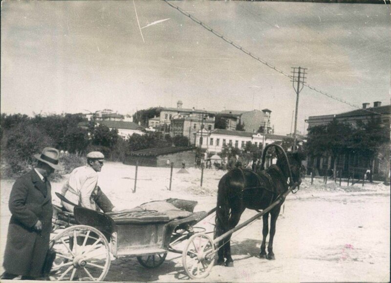 1929 год. Севастополь. Местное такси.