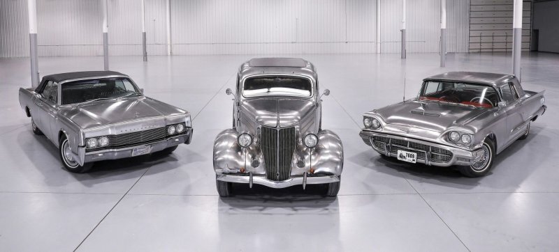 Коллекция редких автомобилей Ford из нержавеющей стали собирается на аукцион