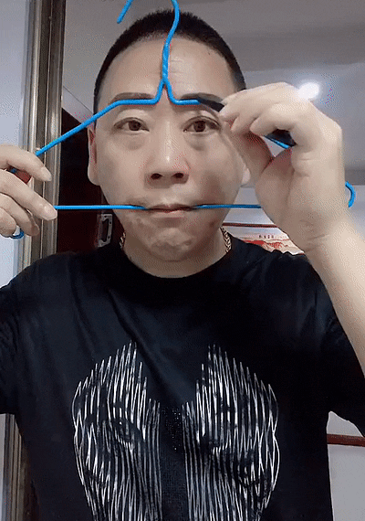 Как идеально накрасить брови при помощи вешалки Как идеально накрасить брови при помощи вешалки