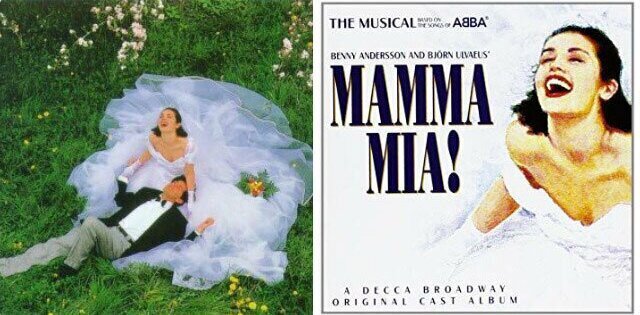 22. "В только что лет я впервые увидел стоковое изображение, которое было использовано для постера мюзикла "Mamma Mia!"