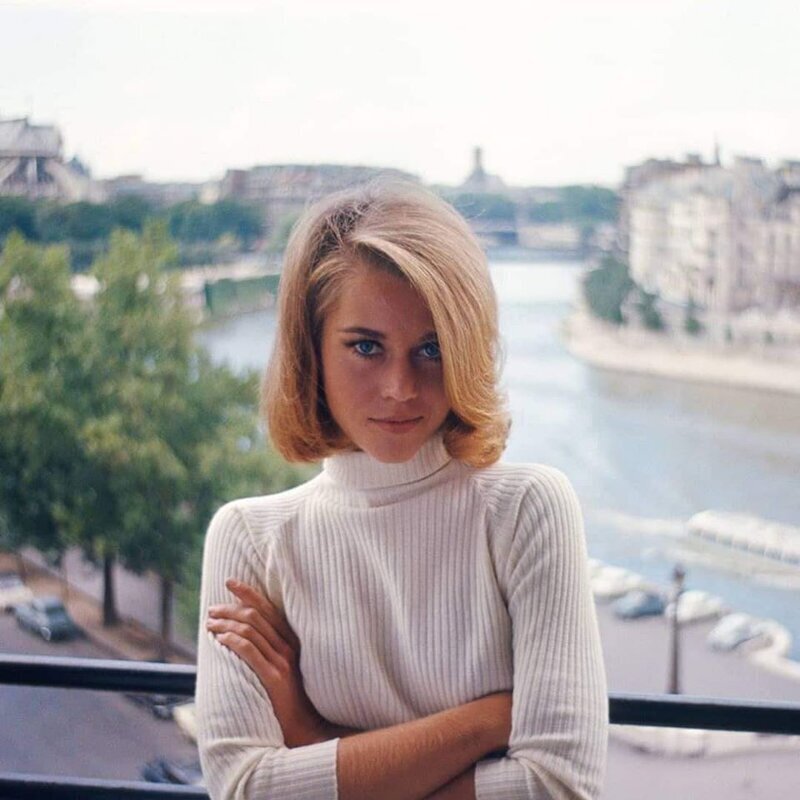 Джейн Фонда. Париж, 1963 год.