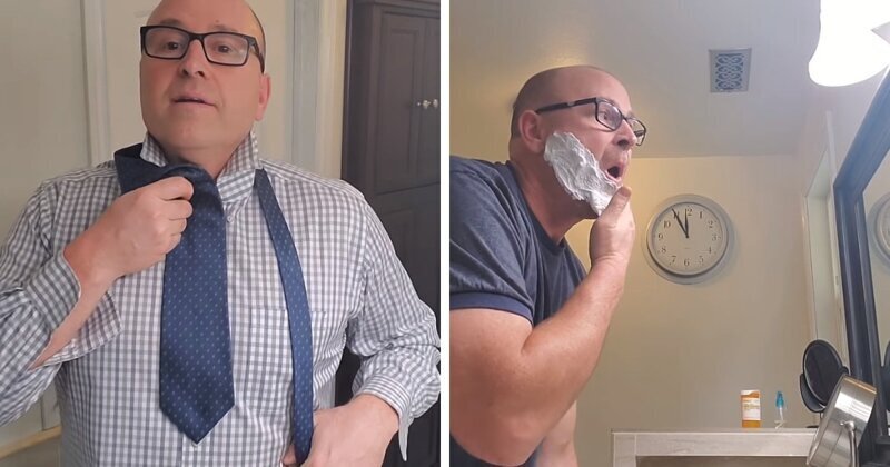 Мужчина создал канал на YouTube, где учит бриться, менять шины и завязывать галстук