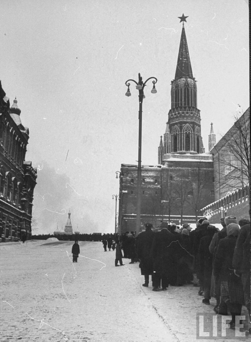 Фотографии былых времён. Зима в Москве 1959 года