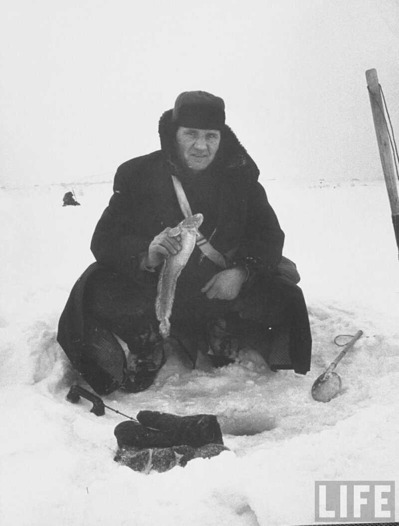 Фотографии былых времён. Зима в Москве 1959 года