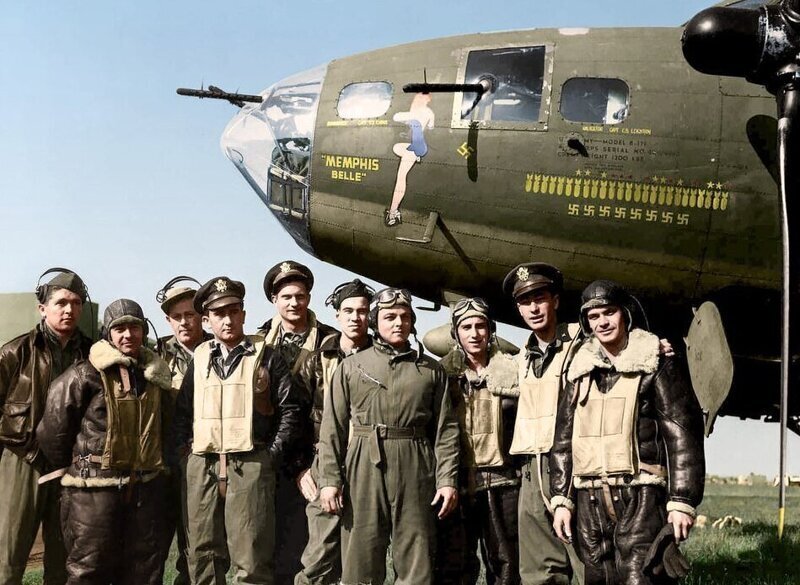Почему "Мемфисская Красавица" стала самым знаменитым бомбардировщиком Второй Мировой Войны