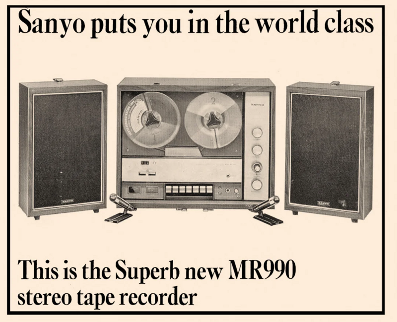 Куда пропала фирма SANYO-монстр радиоаппаратуры 80х