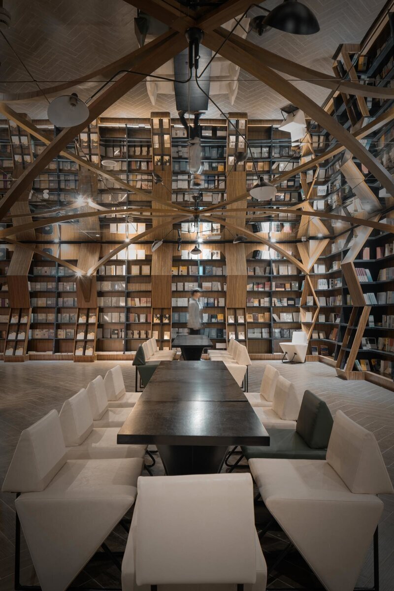 Книжный магазин Zhongshuge Minhang в Шанхае