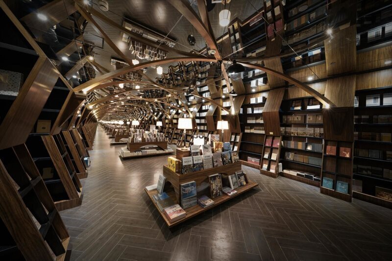 Книжный магазин Zhongshuge Minhang в Шанхае