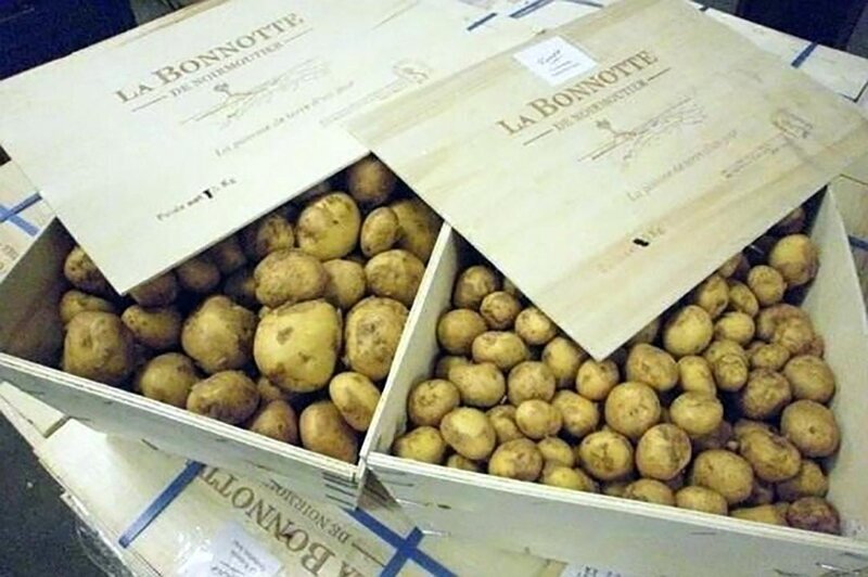 Самый дорогой картофель — 700 евро за килограмм