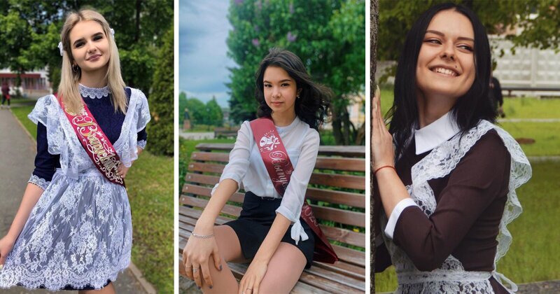 Чулочки и кружева: Самые красивые выпускницы 2020 года