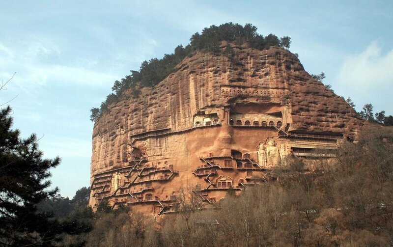 Пещеры Майцзишань.