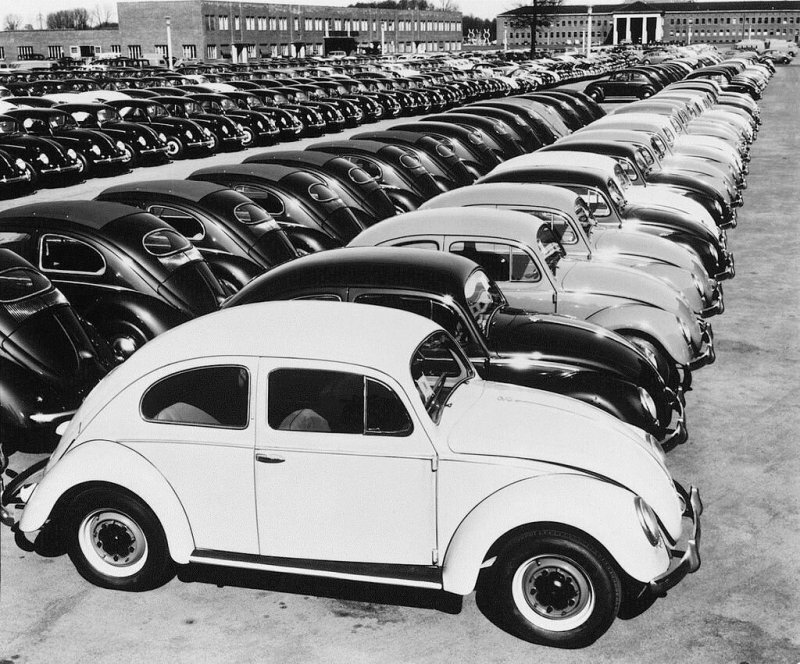 Фото-экскурсия в прошлое на завод Volkswagen