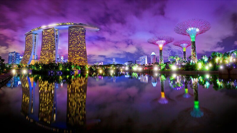 Gardens by the Bay: футуристические прибрежные сады в Сингапуре