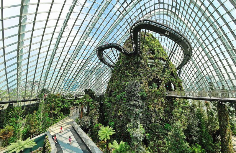 Gardens by the Bay: футуристические прибрежные сады в Сингапуре