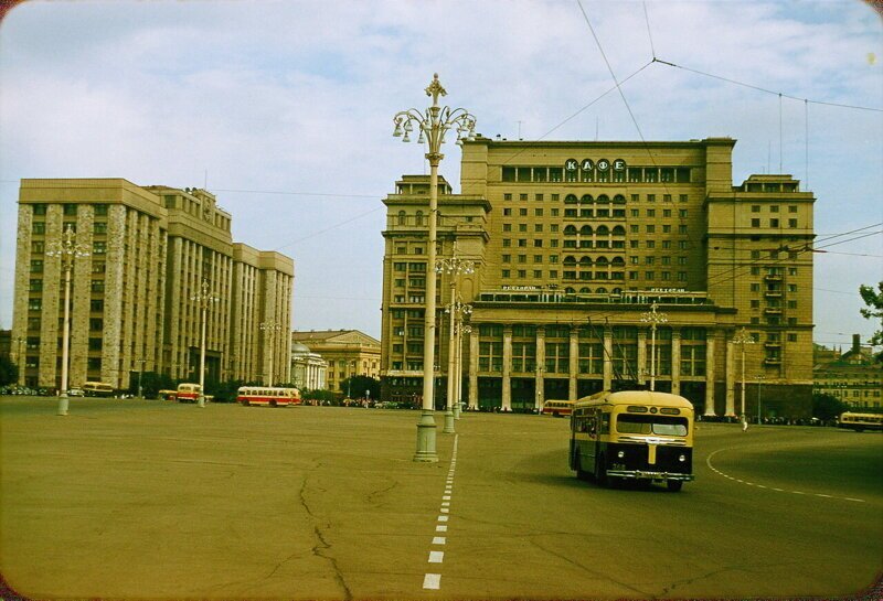 Фотографии былых времён. Москва в 1956 году. 2 часть