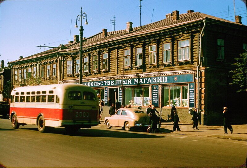 Фотографии былых времён. Москва в 1956 году. 2 часть
