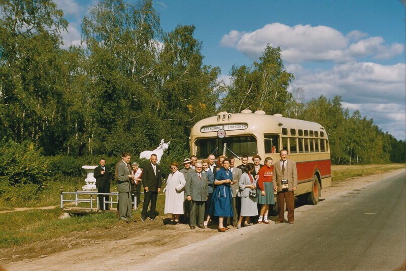 Фотографии былых времён. Москва в 1956 году. 2 часть