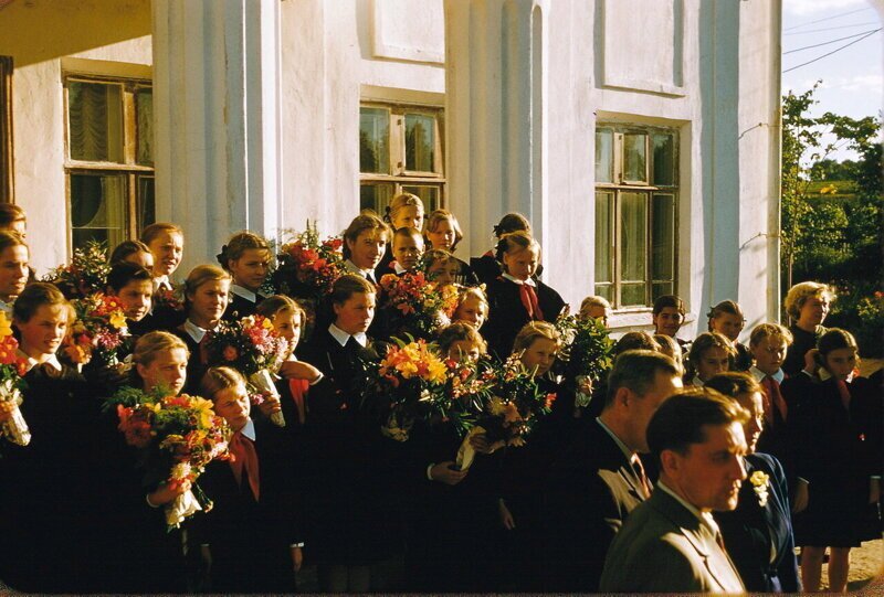 Фотографии былых времён. Москва в 1956 году. 2 часть