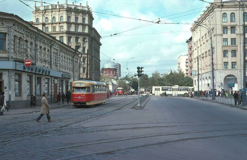 Москва. Зацепа. Фото 1970-х гг.