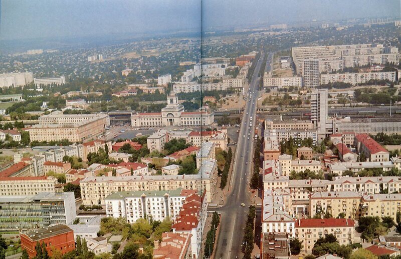 Как выглядел Волгоград в 1980-е годы