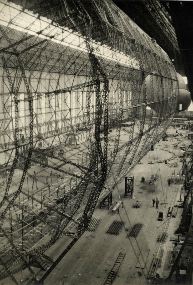LZ 127 «Граф Цеппелин»: стальной каркас дирижабля