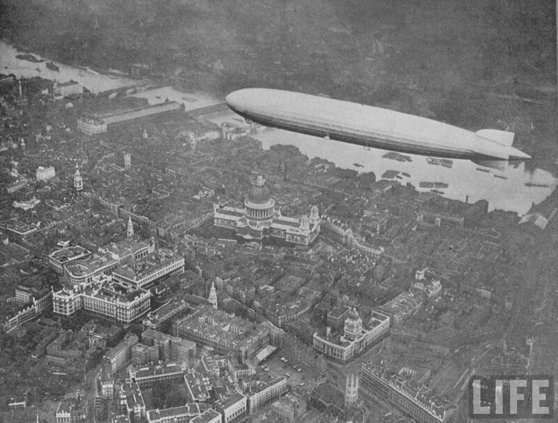  LZ 127 «Граф Цеппелин» 1931: Дирижабль над британской столицей