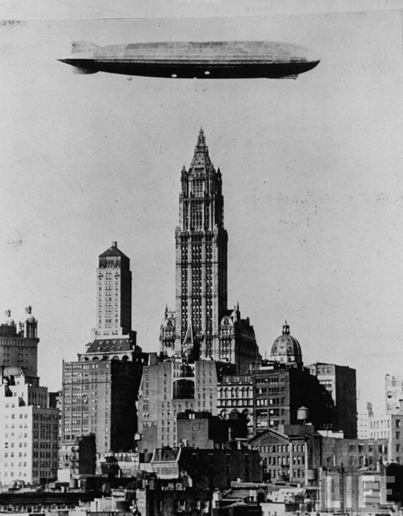 LZ 127 «Граф Цеппелин» 1930: Дирижабль над Нью-Йорком