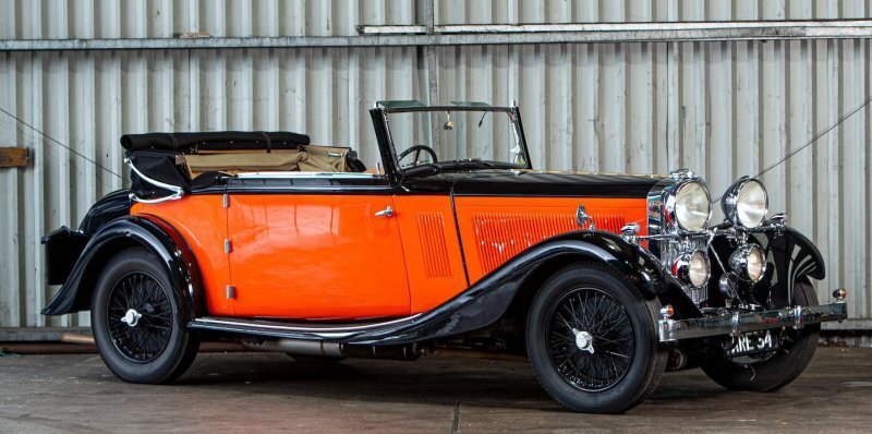 6. Talbot AV105 Drophead Coupe 1934 года (№35488) продан за £61,875 (6 400 000 руб.)