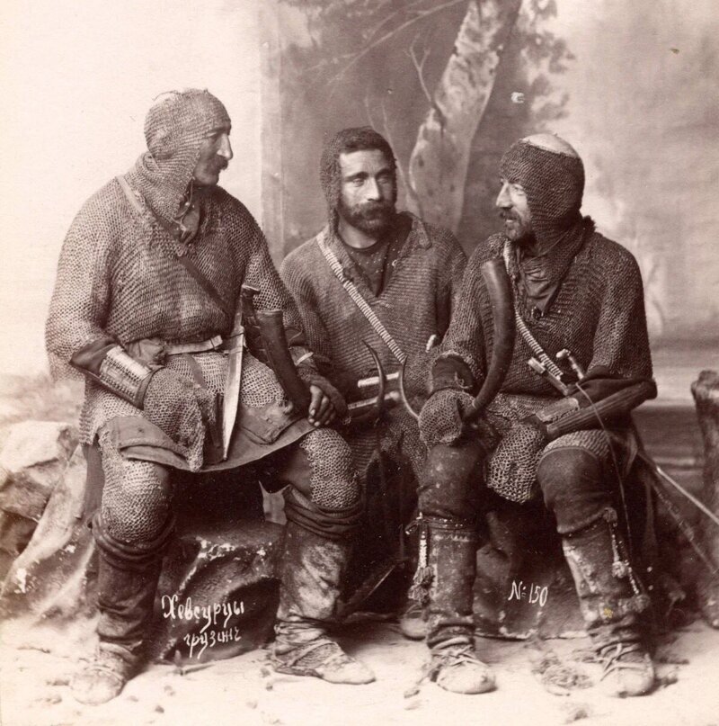 Хевсуры – коренное население Грузии, XIX век