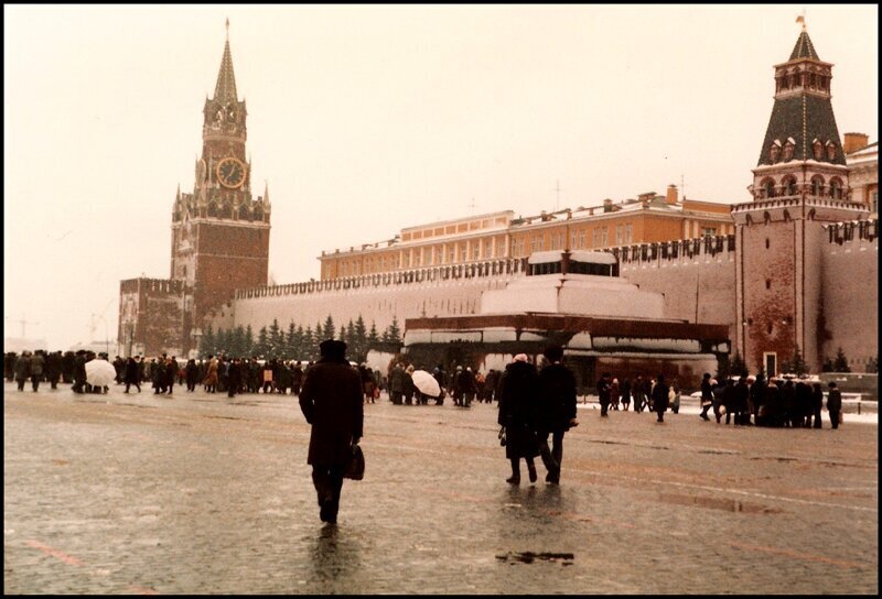 Англичанин в декабрьской Москве 1985