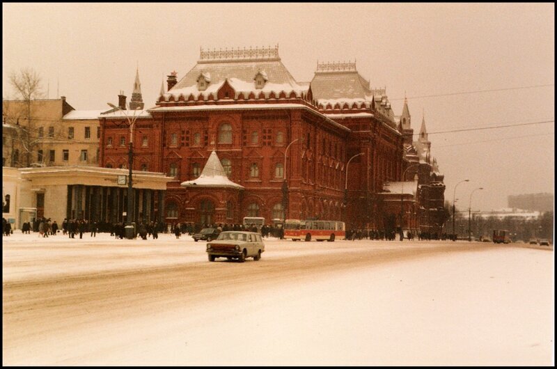 Англичанин в декабрьской Москве 1985