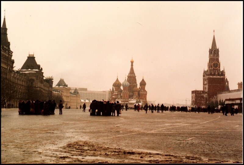 Англичанин в декабрьской Москве 1985