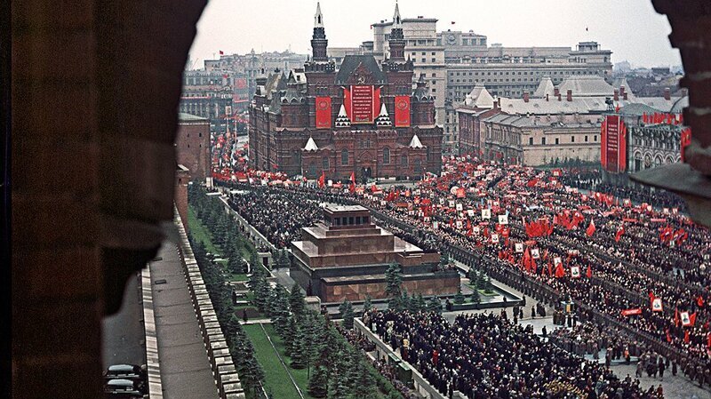 Фотографии былых времён. СССР 1954 год в цвете