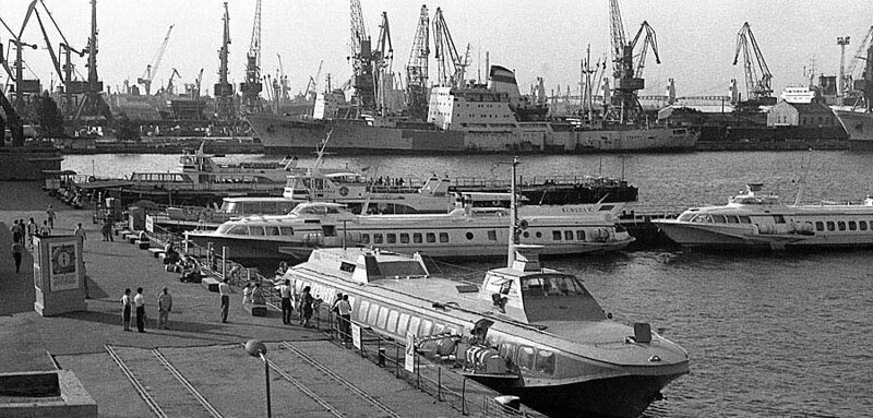 История советских судов на подводных крыльях