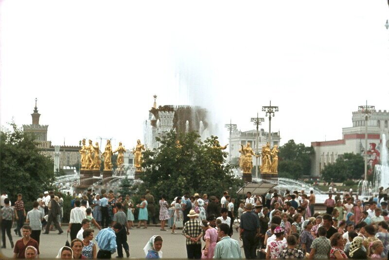 Фотографии былых времён. Москва в 1964 году