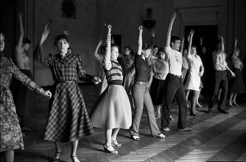 Диско добралось до СССР поздно. Танцевальный класс в Новокузнецке, 1983 год