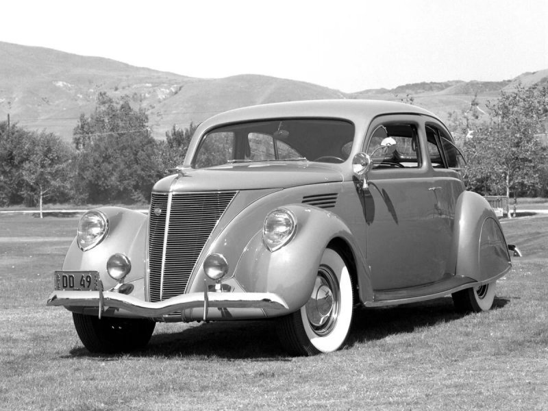 Lincoln Zephyr здорового человека - Lincoln Zephyr 2-door Sedan 1936 года