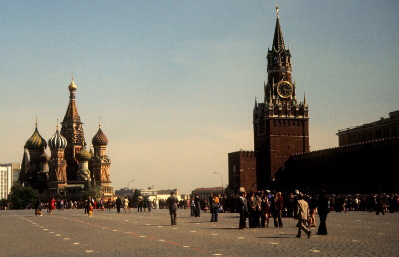 Москва, Красная площадь, 6-3-1977
