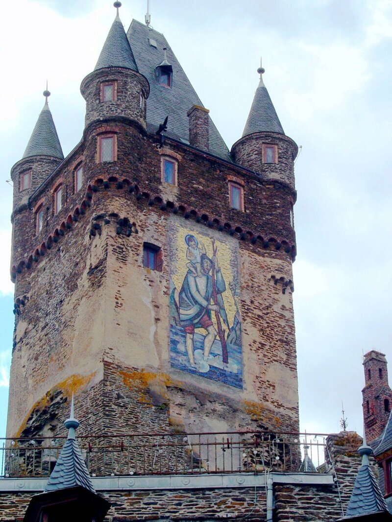 Замки Германии: имперский замок (Reichsburg) в Кохеме