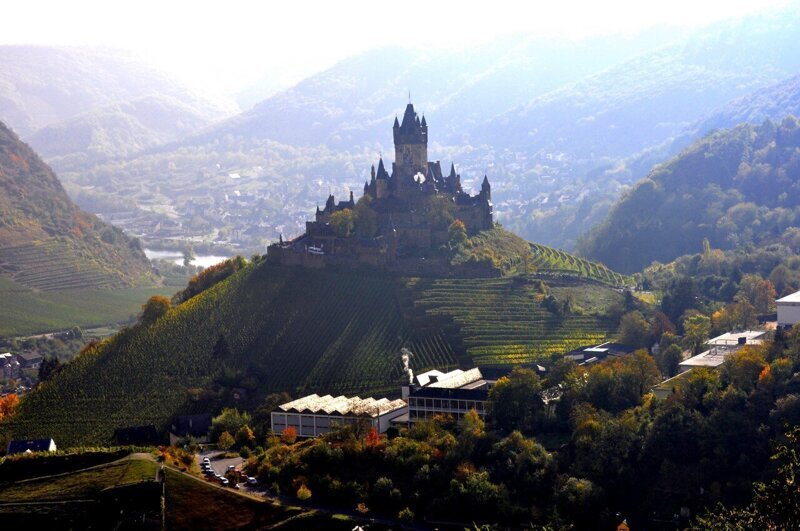 Замки Германии: имперский замок (Reichsburg) в Кохеме