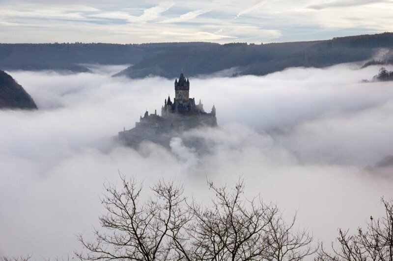 Замки Германии: имперский замок (Reichsburg) в Кохеме