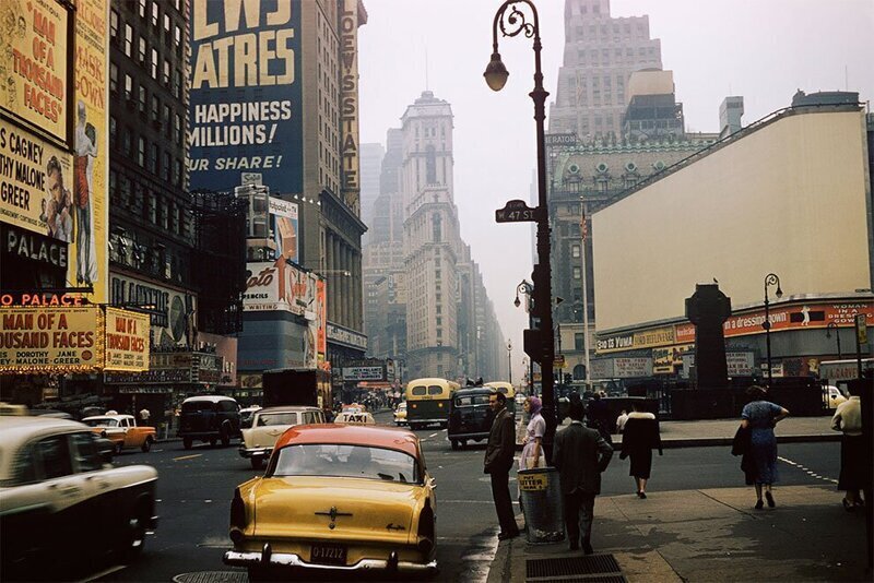 Таймс-сквер, 1957 год