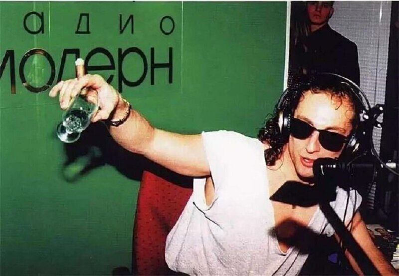Дмитрий Нагиев на «Радио Модерн», 1994 год