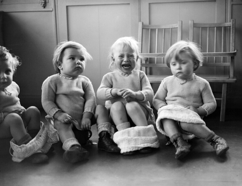 Париж. 1952. Дети в яслях