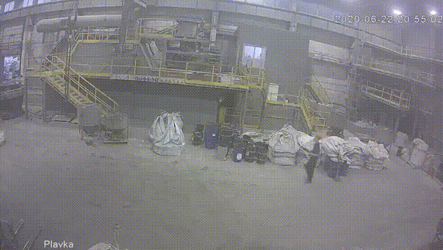 Авария на металлургическом заводе