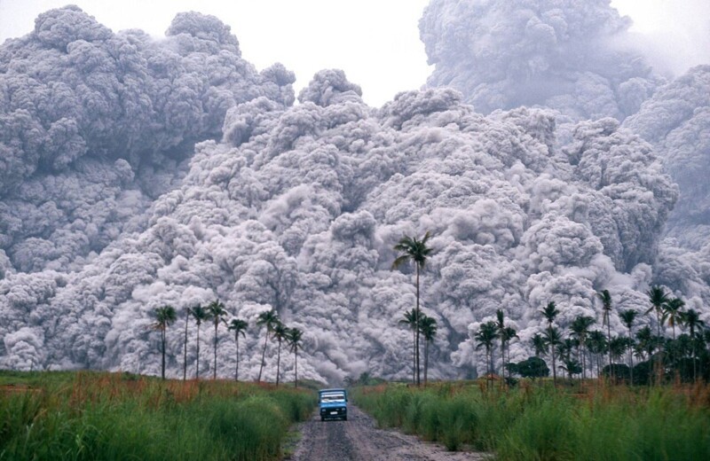 Извержение вулкана Пинатубо в 1991 году